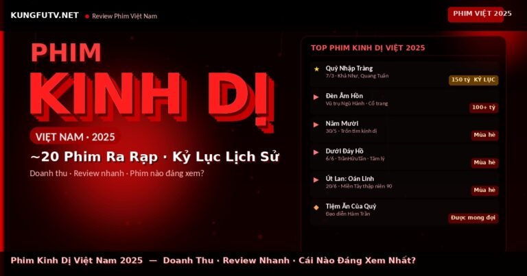 Phim Kinh Dị Việt Nam 2025: Tổng Hợp Đầy Đủ — Doanh Thu, Review & Không Nên Bỏ Lỡ